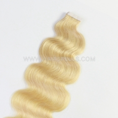 40% Off Limited Stock Clearance #613 Blonde Color Tape In Extensions Invisible Install Hair 20 Pieces 50 Grams