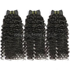 (New Texture Burmese Curly Higher Grade ) 1 Bundle 100% Unprocessed Virgin Remy Human Hair Natural Color