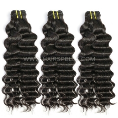 (New Texture Cambodian Wavy Higher Grade) 1 Bundle 100% Unprocessed Virgin Remy Human Hair Natural Color